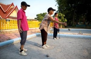 La Thaïlande qui chope les boules