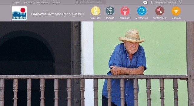 Cuba : Le site web d’Havanatour tourné vers la techno