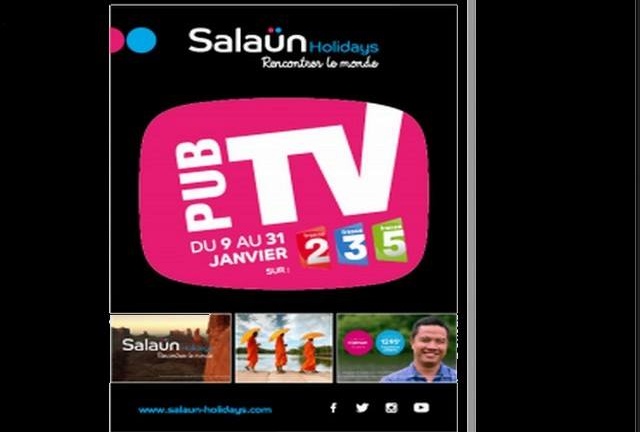 Salaün fait sa pub à la Télé