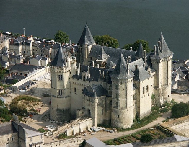Les châteaux de la Loire au plus haut