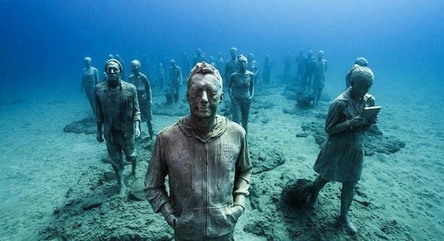 Un Musée sous la mer à Lanzarote