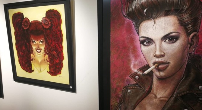Fred Beltran, un vernissage Rockabilly & bigoudis