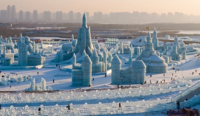 Comment Harbin, la « ville de glace » chinoise, attire un nombre record de touristes