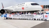 Air Canada célèbre le 10e anniversaire de sa liaison Nice-Montréal