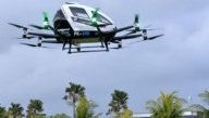 Tourisme en Indonésie : des taxis volants testés grandeur nature