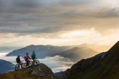 Mountainbiketour Kaprun - Aussicht geniessen