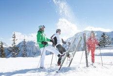 Skifahrer - Winterspaß