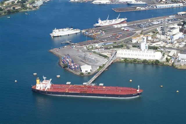 Un grand port à la Martinique