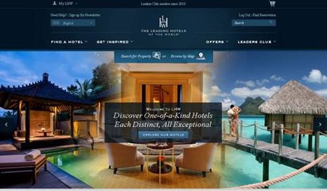 Nouveau site web pour Leading Hotels of the World