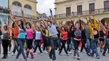 Flash mob espagnol au vieux Port de Marseille