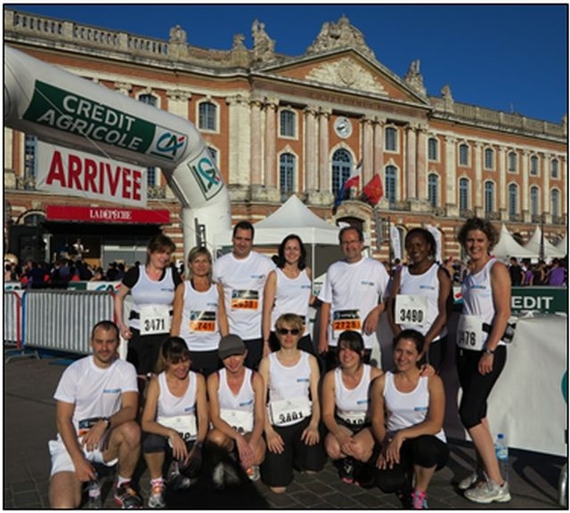 Selectour Afat en course pour la bonne cause
