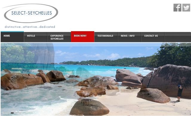 Select Seychelles lance son site pro