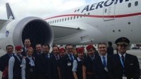Le Mexique et Aeromexico fête leur nouveau Dreamliner