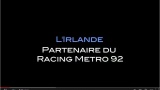L’Irlande Partenaire du Racing Metro 92