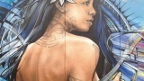 Des graffitis ici à Tahiti