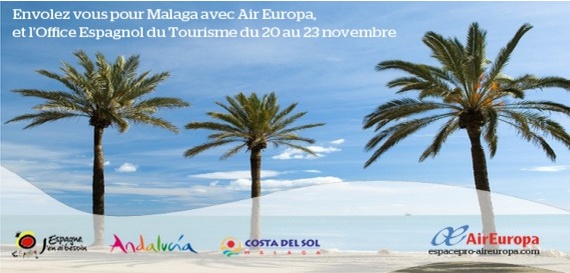 Un Eductour à Malaga avec Air Europa !