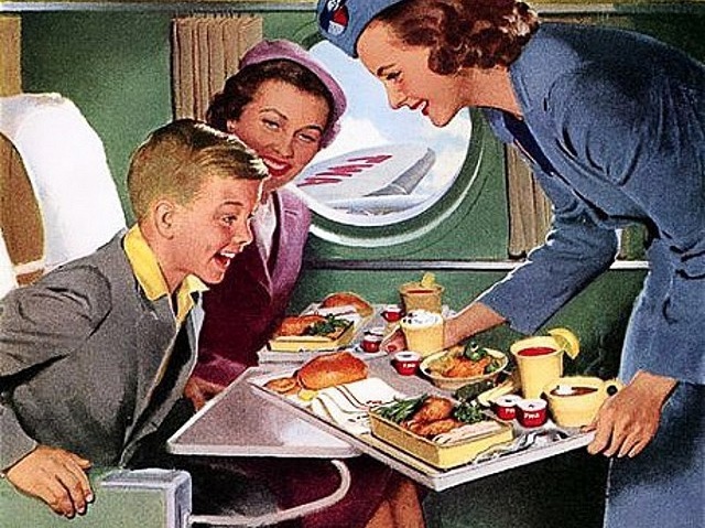 Des repas en vol toujours pas terribles !