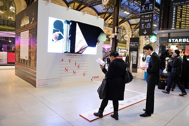 Surprenante installation musicale à la Gare de Lyon