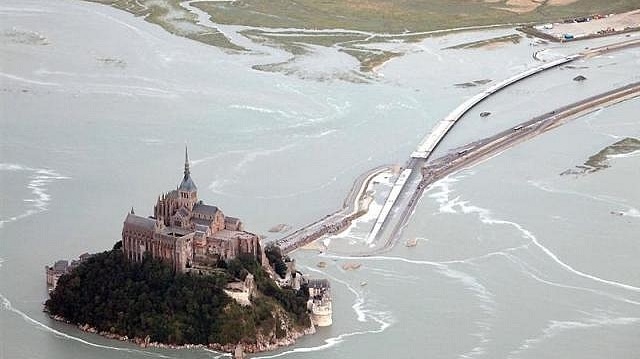 Le Mont Saint Michel, à nouveau une île