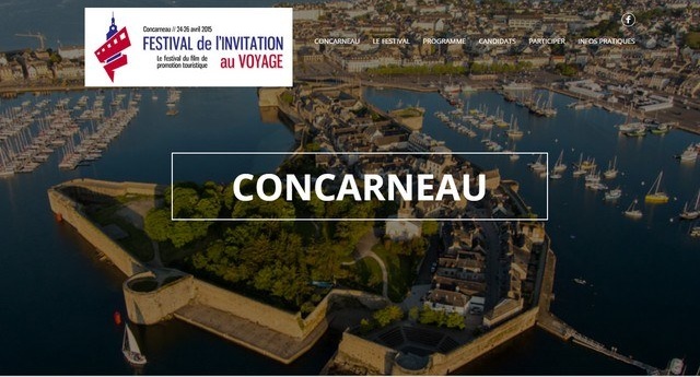 Le 1er Festival du film de promotion touristique à Concarneau (Finistère)