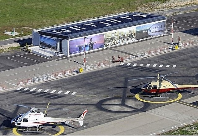 JC Decaux Airport : un affichage géant sur les héliports du Sud