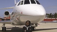 Refused as a flight attendant, she creates her own company