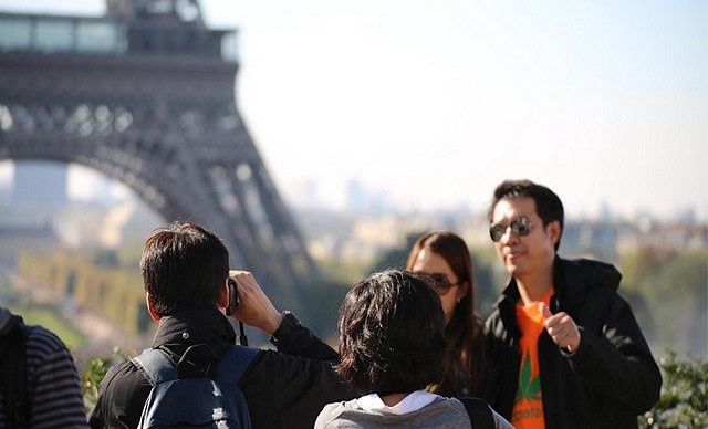 Paris perd un million de touristes au 1er semestre