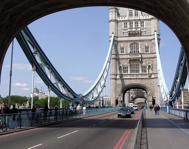 Tower Bridge à Londres va faire le pont