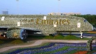 Quand l’A380 d’ Emirates devient … jardin