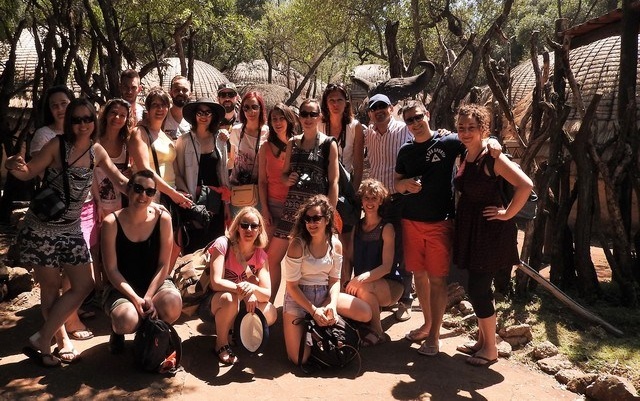 Visiteurs fête les springboks, vainqueurs de la 2ème édition de Very Good Trip