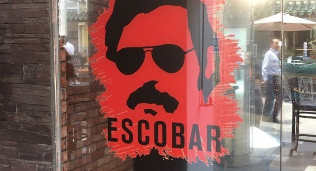Pablo Escobar in Singapore, a little hard to swallow there!