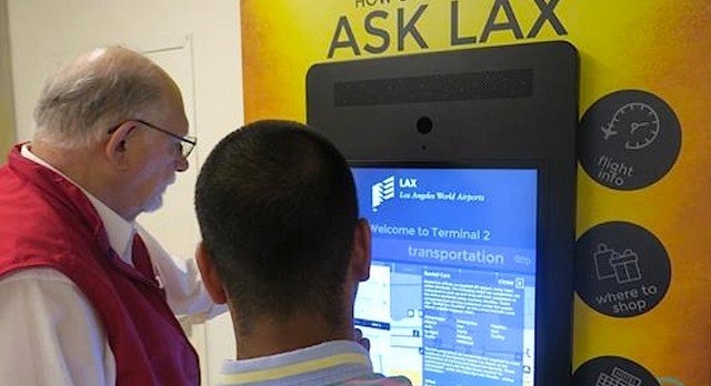 Focus on the new AskLAX interactive terminals
