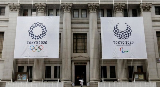 A facial recognition system installed for the Tokyo 2020 Olympic Games