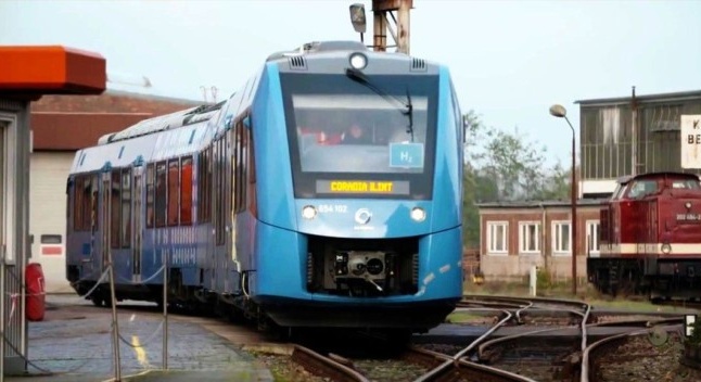 The first ecological hydrogen train runs in Germany