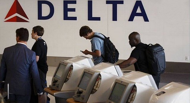 Delta Air Lines once again right on time