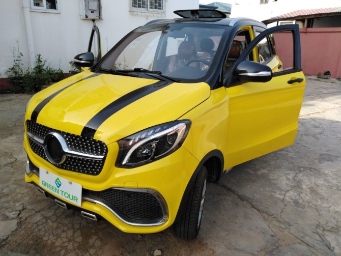 Solar-powered cars introduced on the Ghanaian market