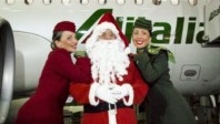 Alitalia celebrates Christmas in the Maldives