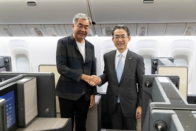Ana launches her new cabins with a famous Japanese architect