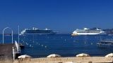 Cannes dénonce la pollution des navires de croisières
