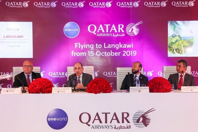 Qatar Airways opens a new route to Langkawi in Malaysia