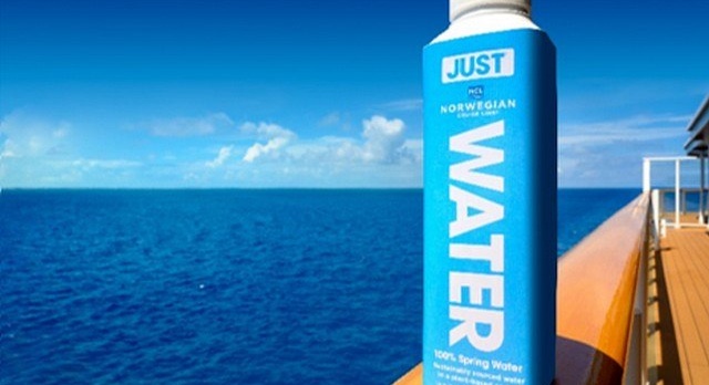Norwegian Cruise Line partners with Just Goods to get rid of plastic bottles
