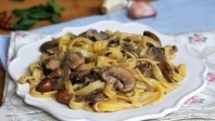 Tagliatelles ai funghi della mamma