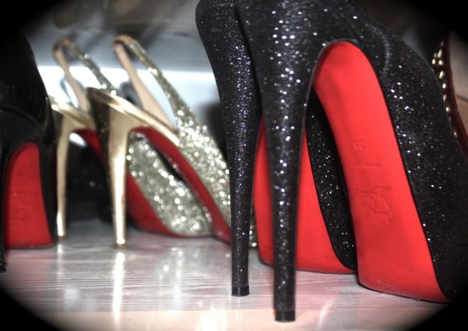 Tout au bout de ses Louboutin