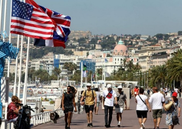 Les touristes américains en force sur la côte d’Azur