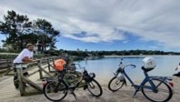 Excursion océane en solex vintage du côté de Seignosse