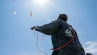 Des combats de cerfs-volants Rokkaku à Châtelaillon-Plage