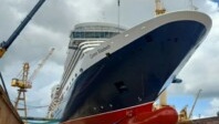 Le Queen Elizabeth rénové, fin prêt pour ses saisons dans les caraïbes et en Alaska