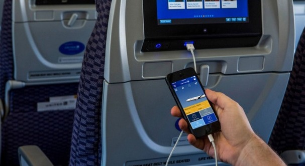 Charging your cell phone in flight will now be more complicated