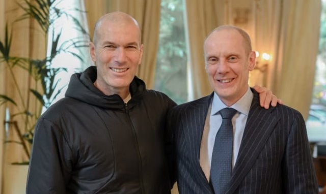 Zinedine Zidane new ambassador of the Palace Merano brand