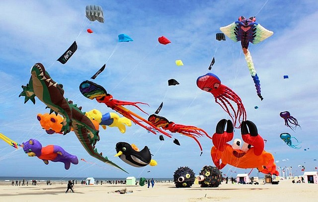 Festival de Cerfs volants à Berck